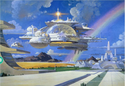 HERE IS SOMETHING EXCITING ABOUT RETRO FUTURISM