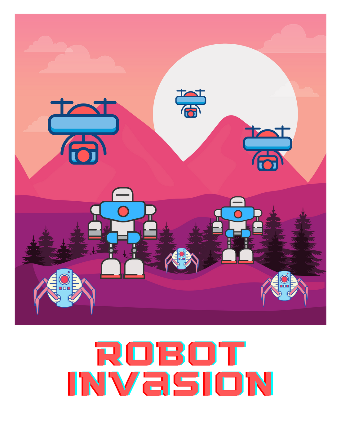 Robot and AI Invasion