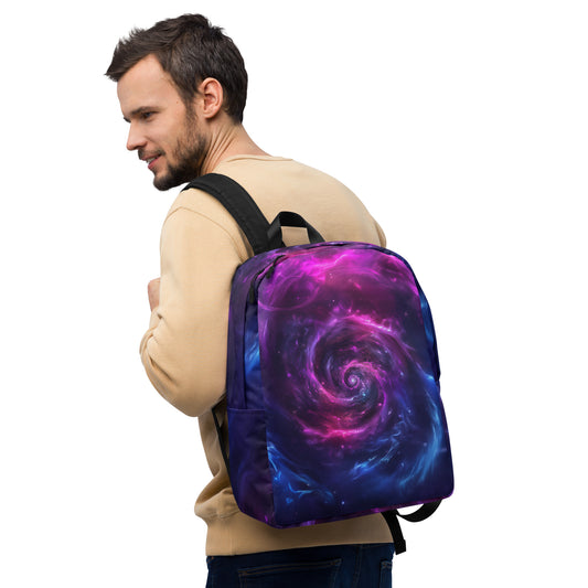 Spiral Galaxy Pattern Cyberpunk Color