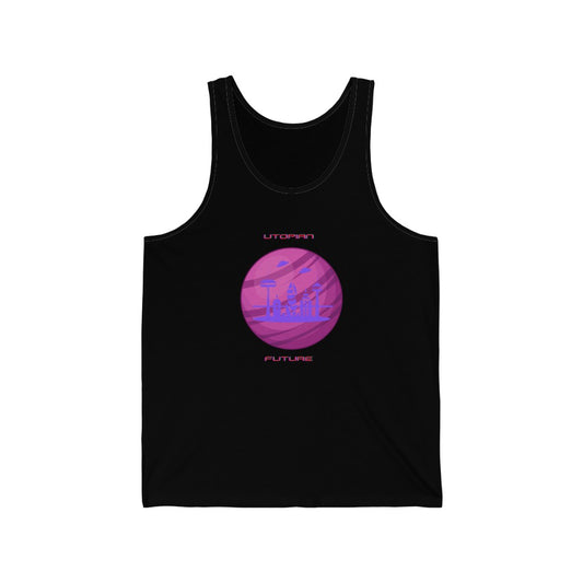 Utopian Future Unisex Jersey Tank Top