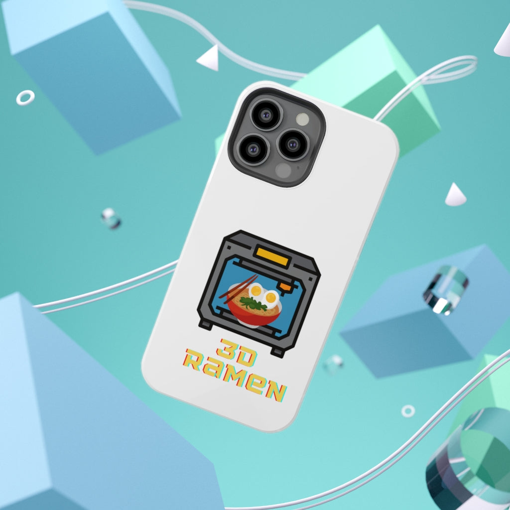 3D Printed Ramen Noodles Impact-Resistant Phone Cases