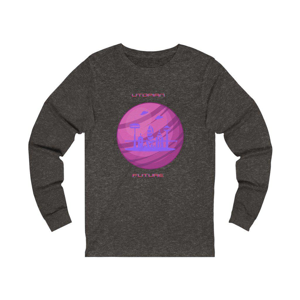 Utopian Future Unisex Jersey Long Sleeve Tee