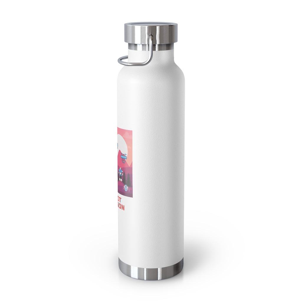 Robot Invasion 22oz Vacuum Insulated Bottle