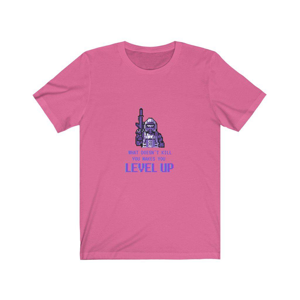 Level Up Gaming Unisex Jersey Short Sleeve T-Shirt