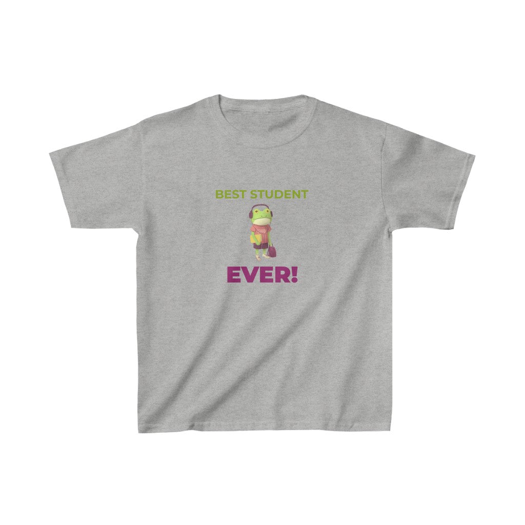 Funny Best Student Ever Kids Heavy Cotton™ Tee