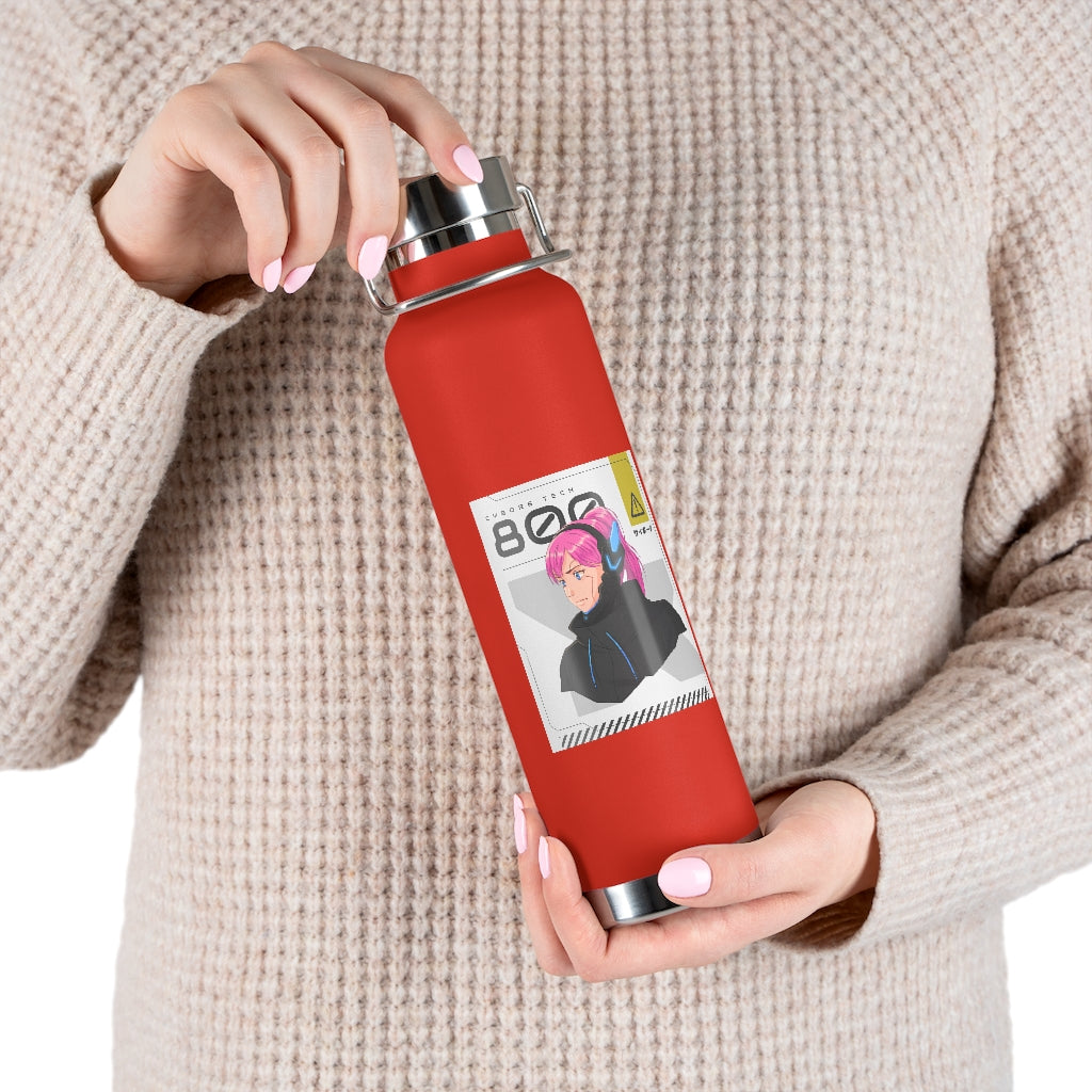 Cyborg Tech Anime 22oz Vacuum Insulated Bottle
