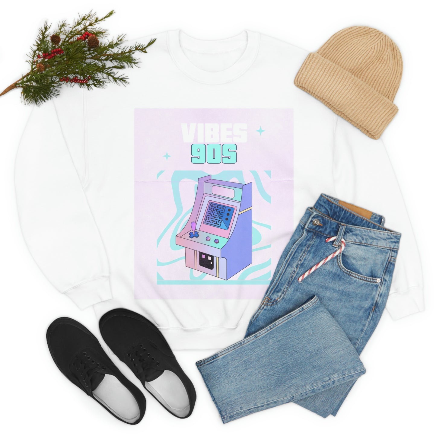 90's Vibe Unisex Heavy Blend™ Crewneck Sweatshirt