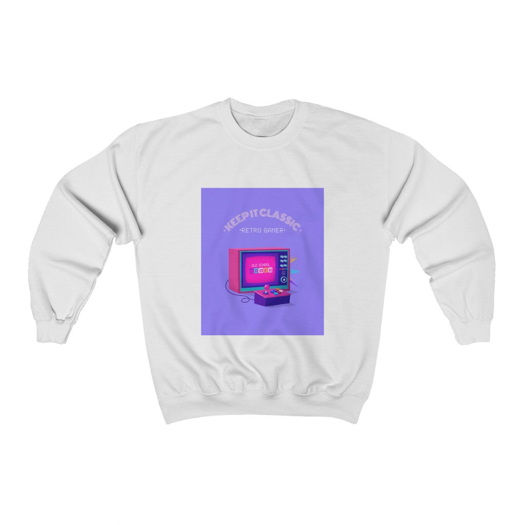 Retro Gamer Unisex Heavy Blend™ Crewneck Sweatshirt