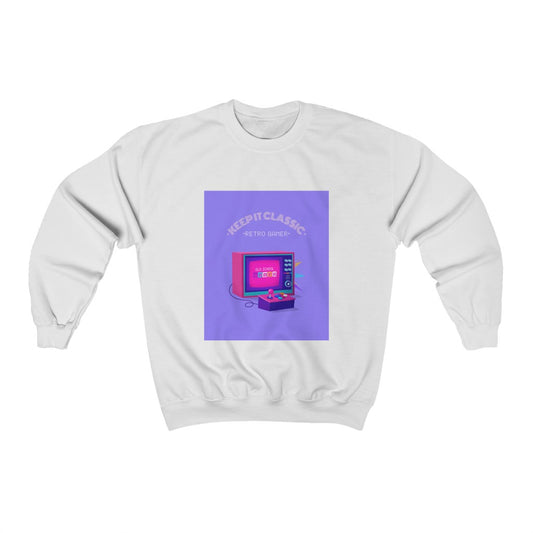 Retro Gamer Unisex Heavy Blend™ Crewneck Sweatshirt