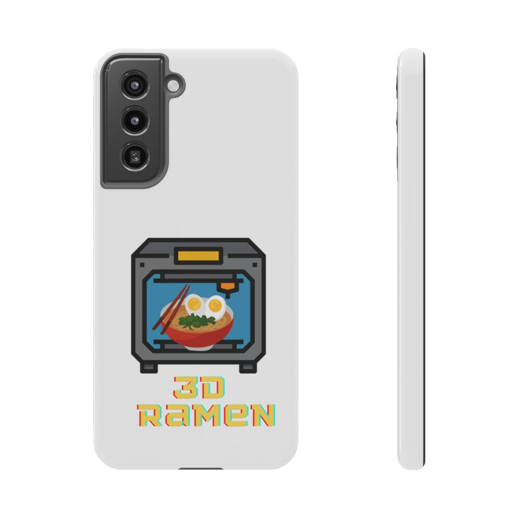 3D Printed Ramen Noodles Impact-Resistant Phone Cases