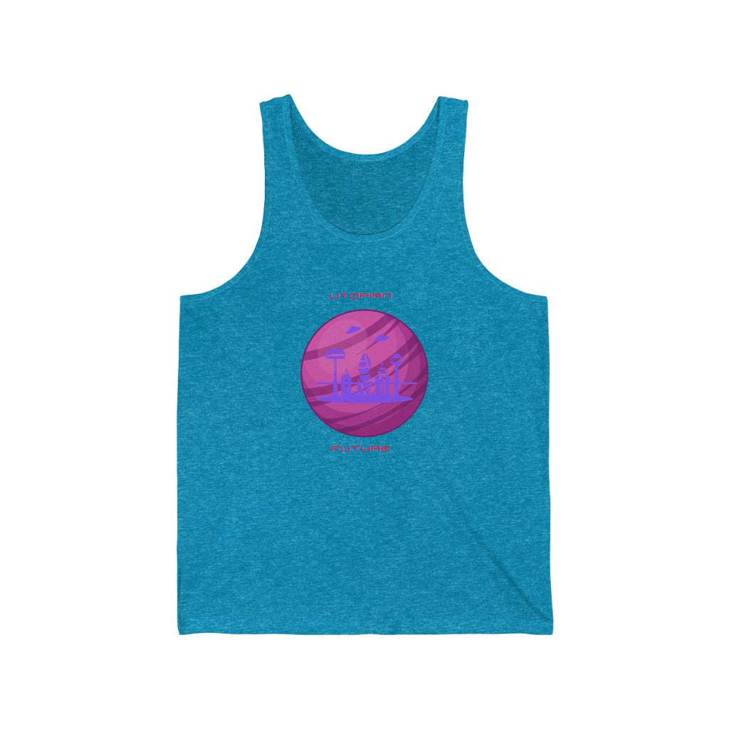 Utopian Future Unisex Jersey Tank Top