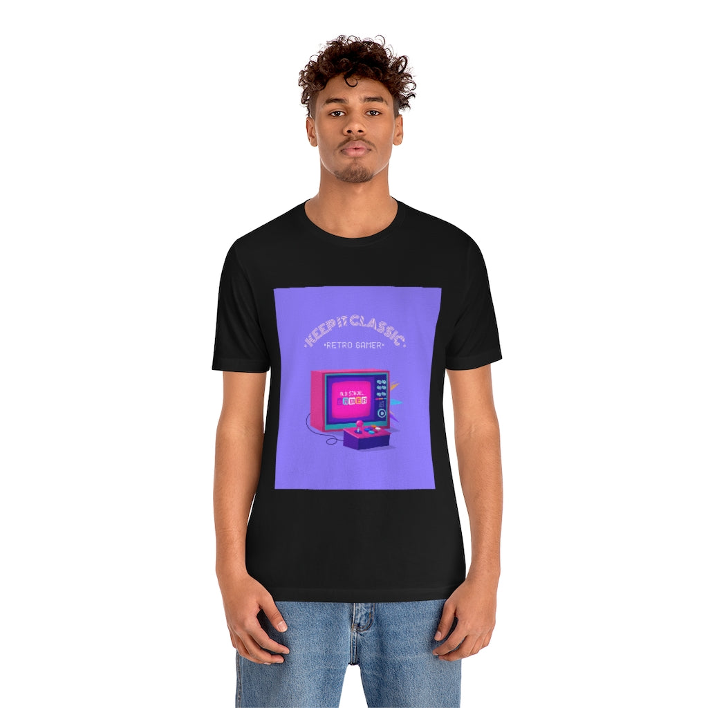 Retro Gamer Unisex Jersey Short Sleeve Tee