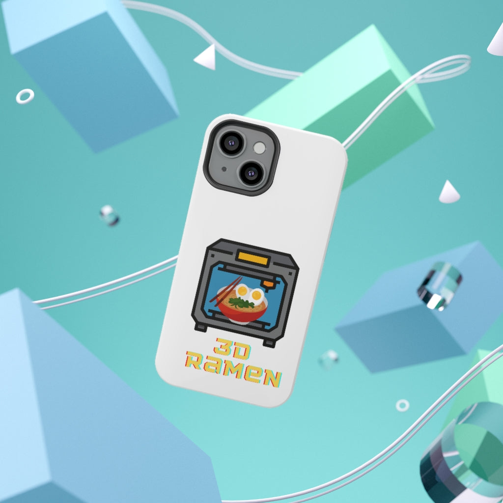 3D Printed Ramen Noodles Impact-Resistant Phone Cases