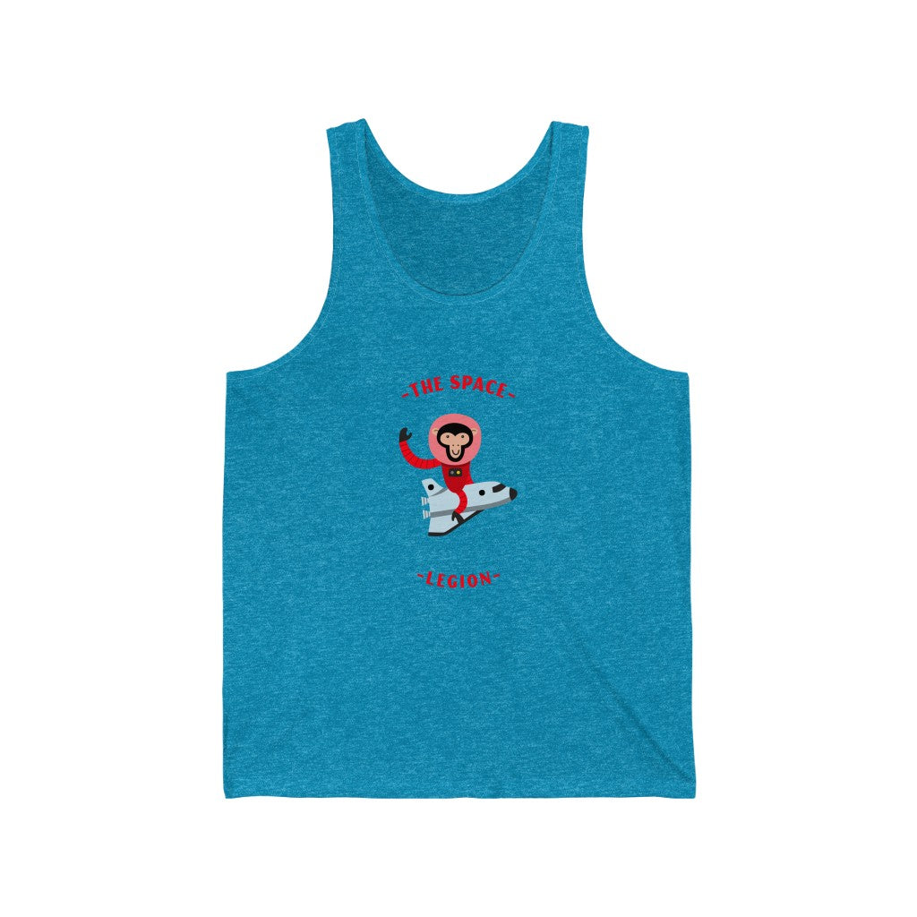 Funny Space Legion Unisex Jersey Tank Top