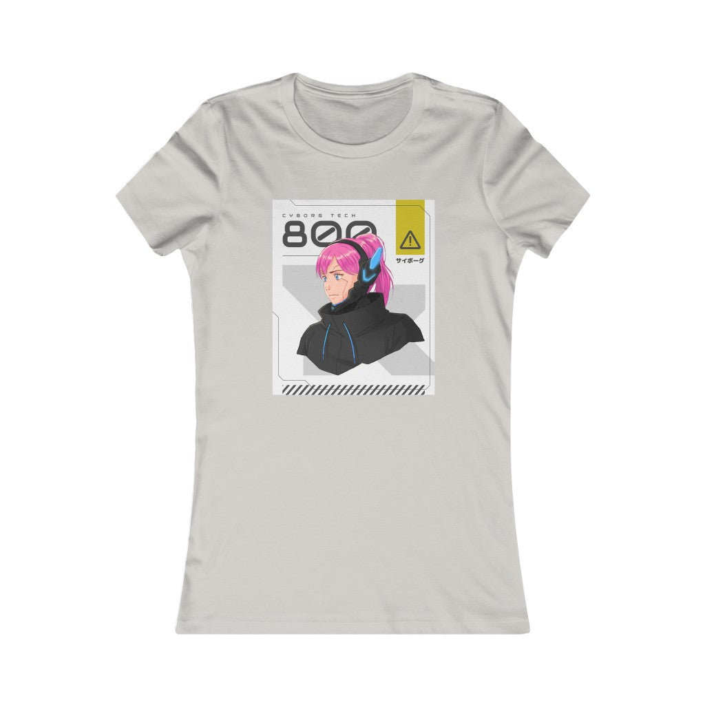Cyborg Tech Anime Women's Favorite Tee