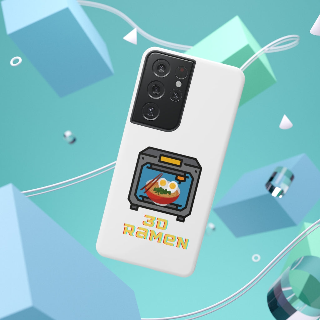 3D Printed Ramen Noodles Impact-Resistant Phone Cases