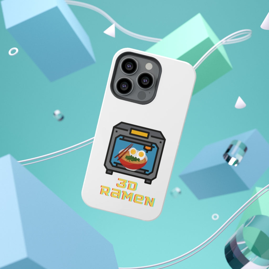 3D Printed Ramen Noodles Impact-Resistant Phone Cases