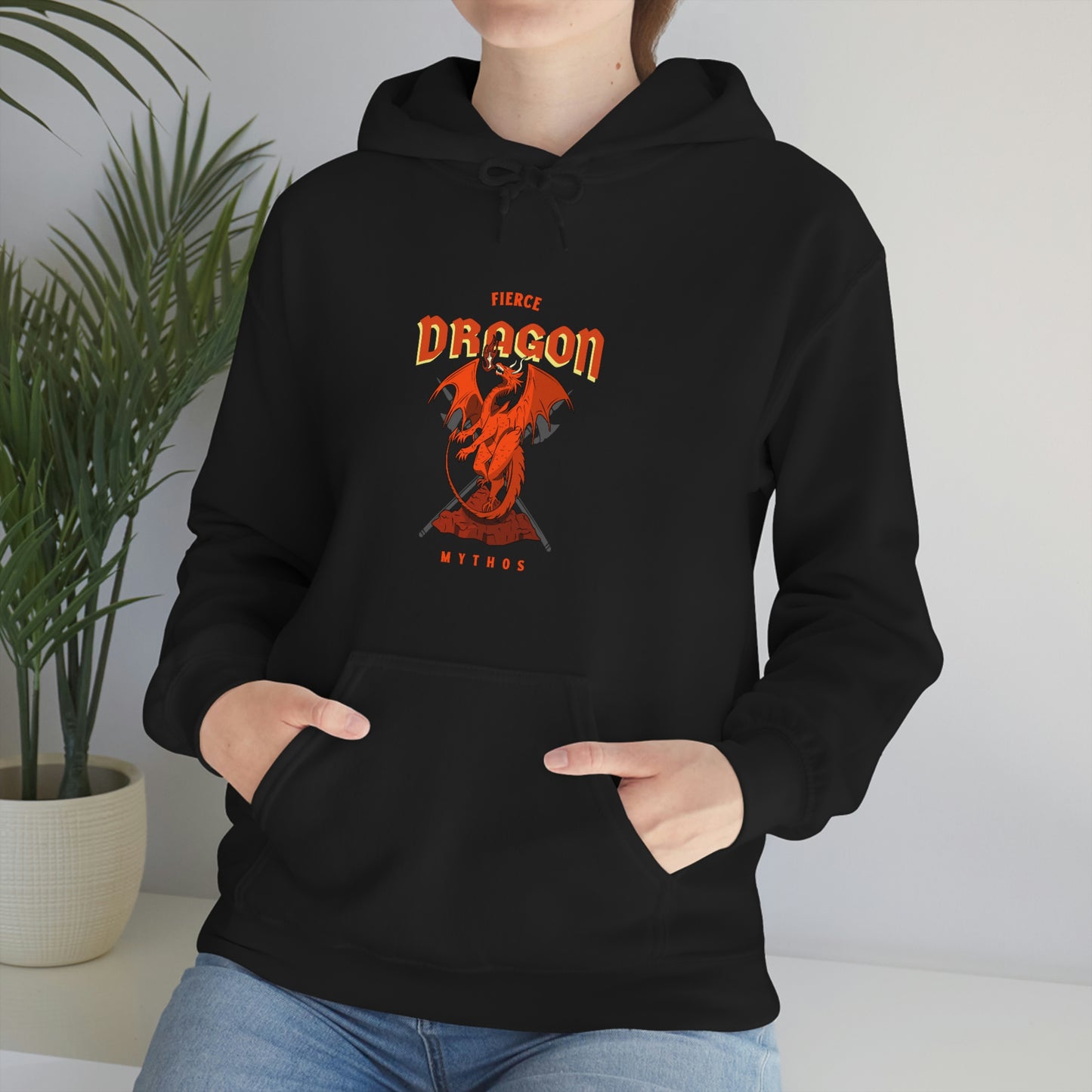 Fierce Dragon Unisex Heavy Blend™ Hoodie