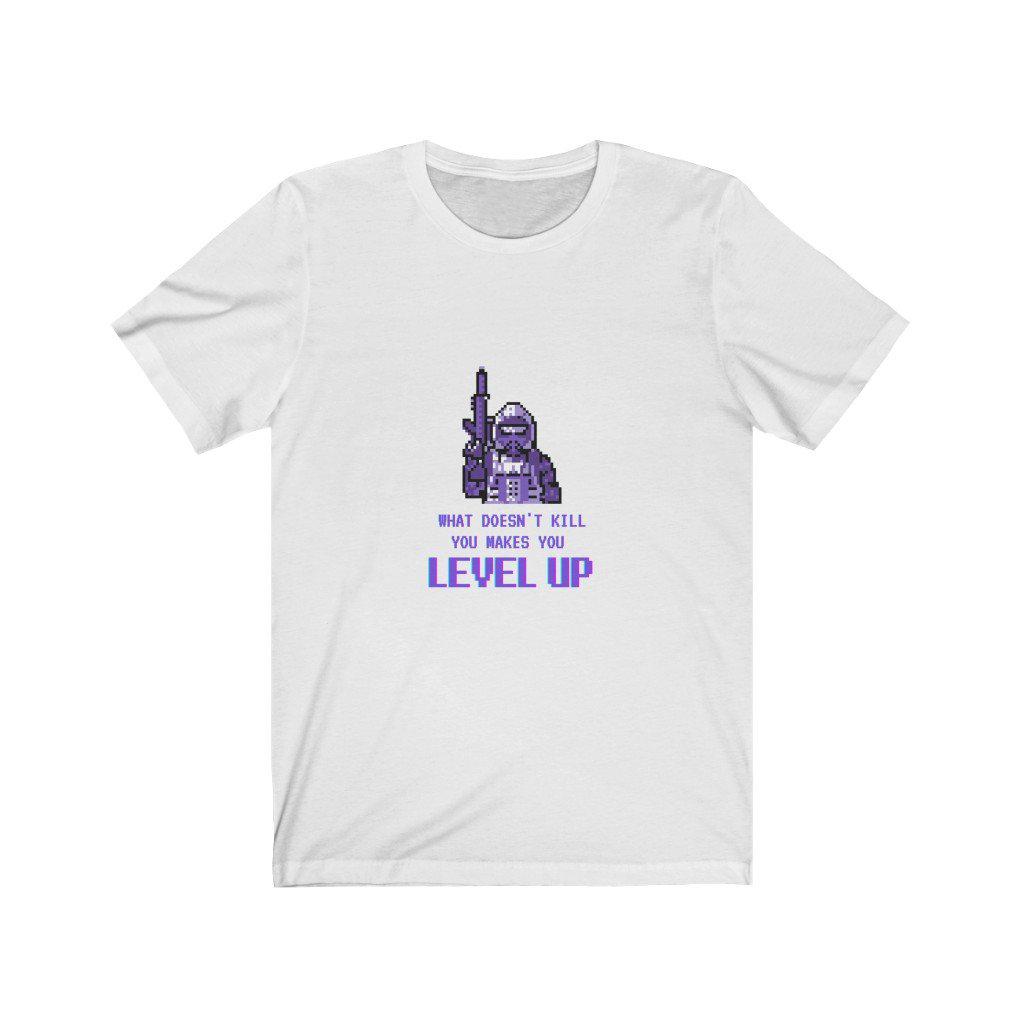 Level Up Gaming Unisex Jersey Short Sleeve T-Shirt