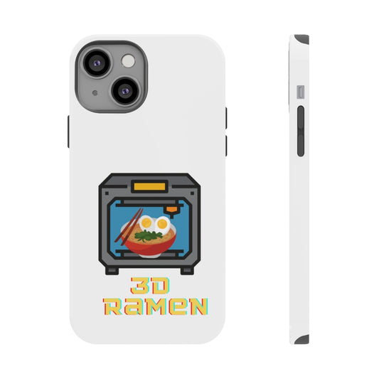 3D Printed Ramen Noodles Impact-Resistant Phone Cases