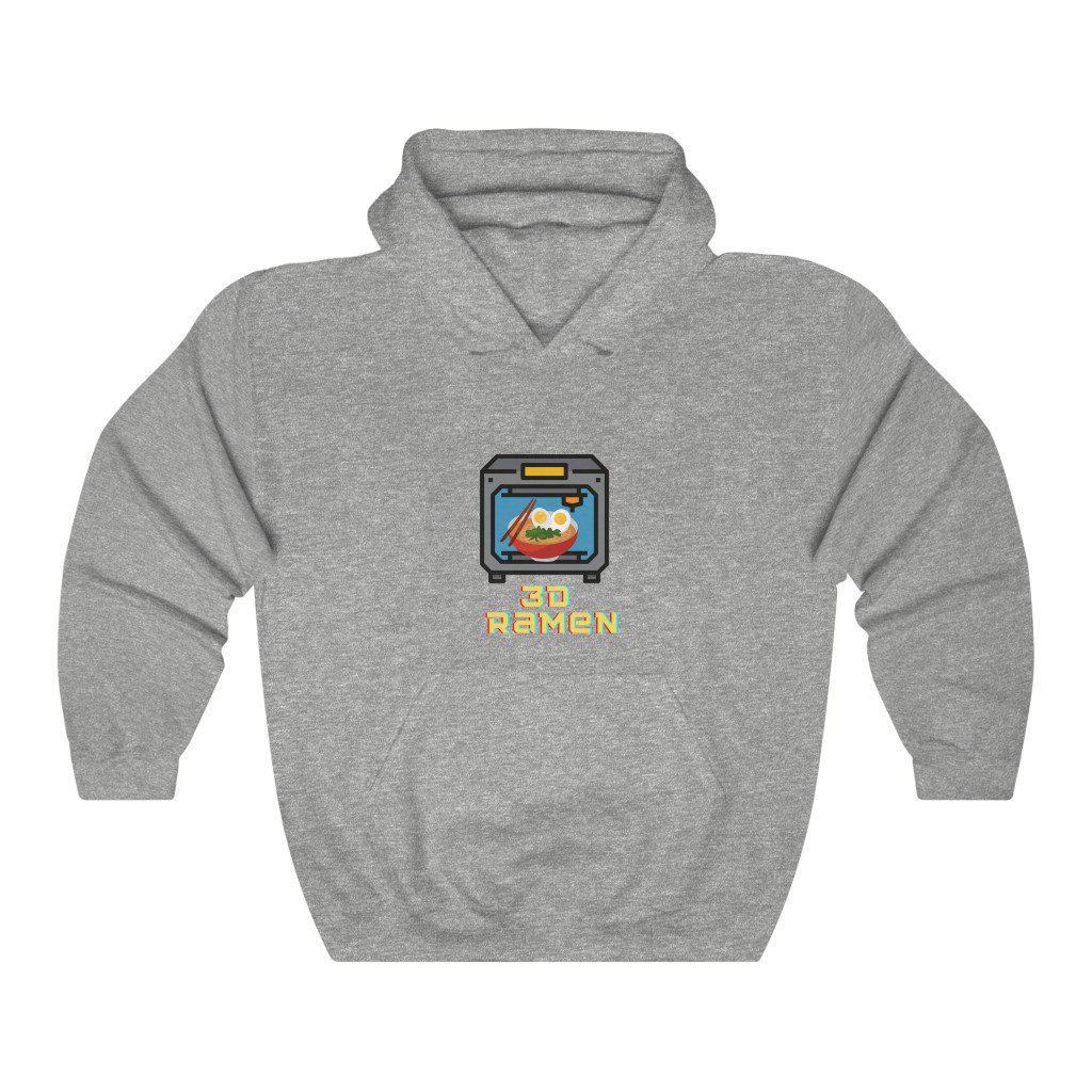 3D Printed Ramen Noodles Unisex Heavy Blend™ Hooded Sweatshirt