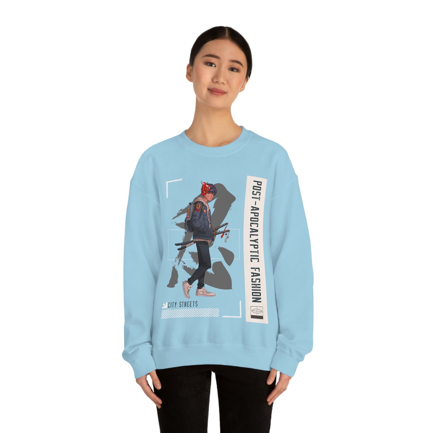 Post Apocalyptic Unisex Heavy Blend™ Crewneck Sweatshirt