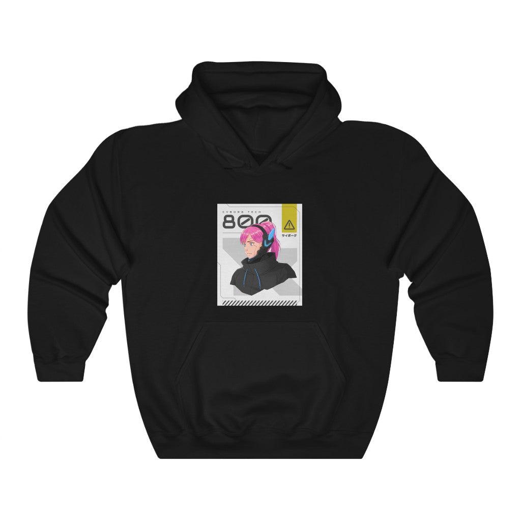 Cyborg Tech Anime Unisex Heavy Blend™ Hooded Sweatshirt