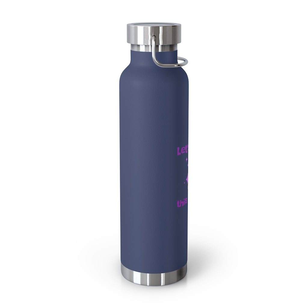 Let's Rock this School Kids 22oz Vacuum Insulated Bottle