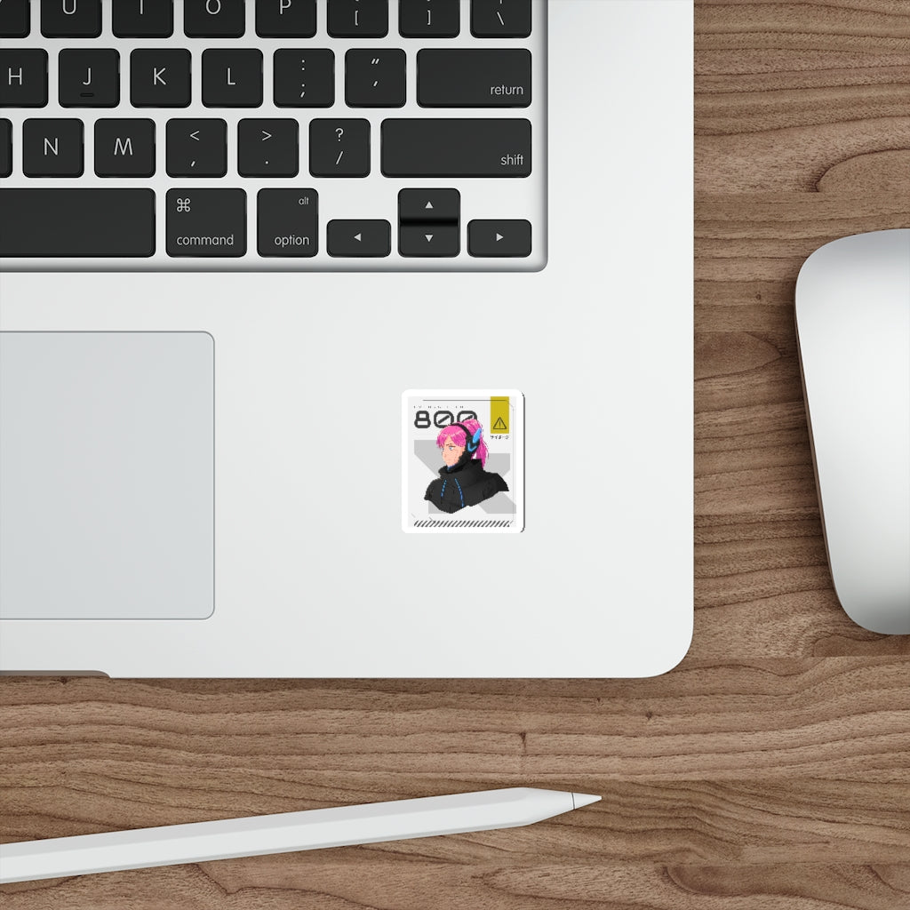 Cyborg Tech Die-Cut Stickers