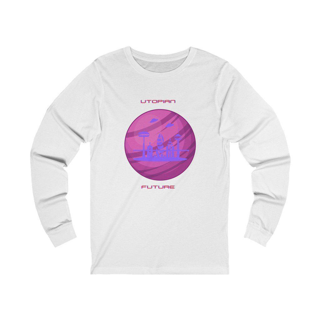 Utopian Future Unisex Jersey Long Sleeve Tee