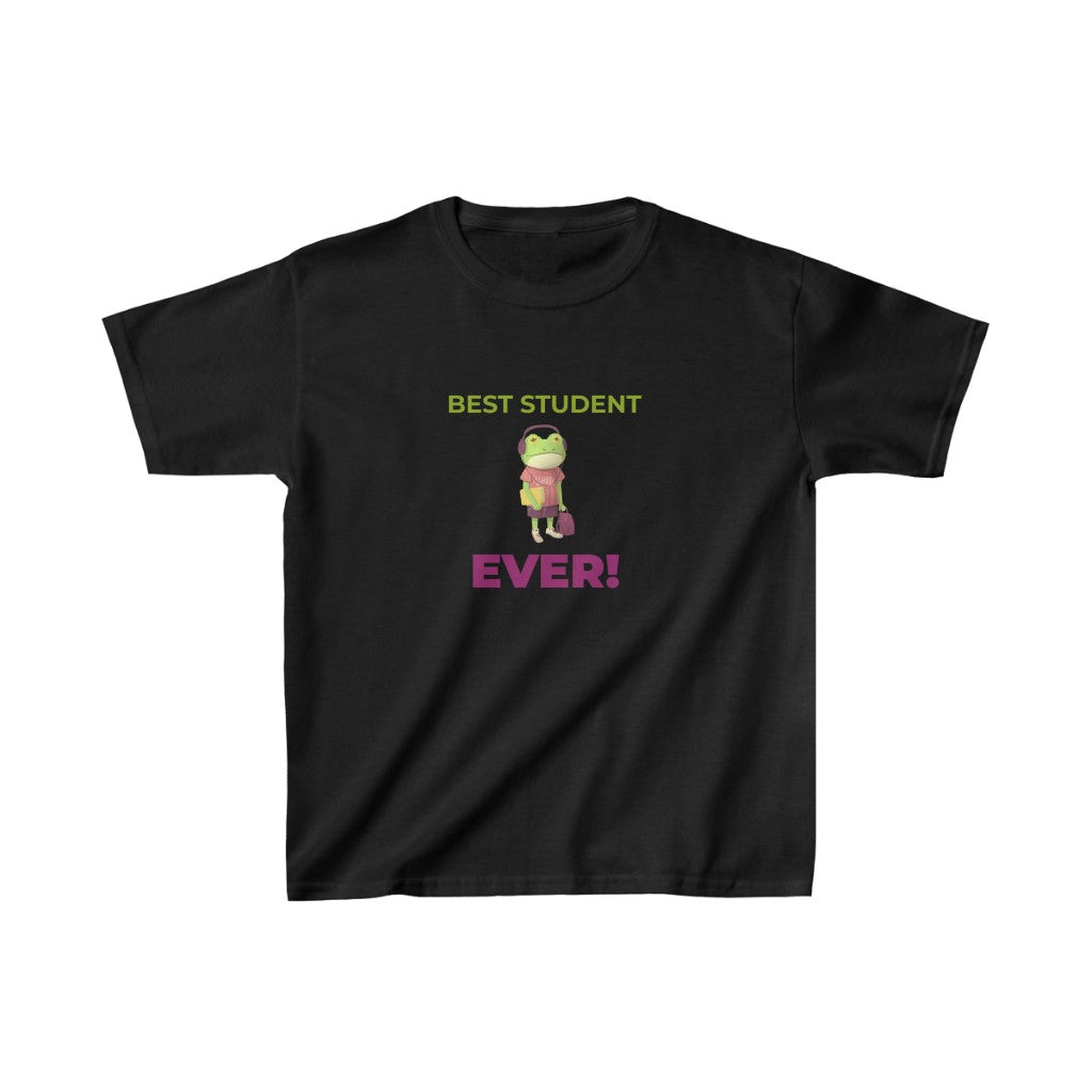 Funny Best Student Ever Kids Heavy Cotton™ Tee