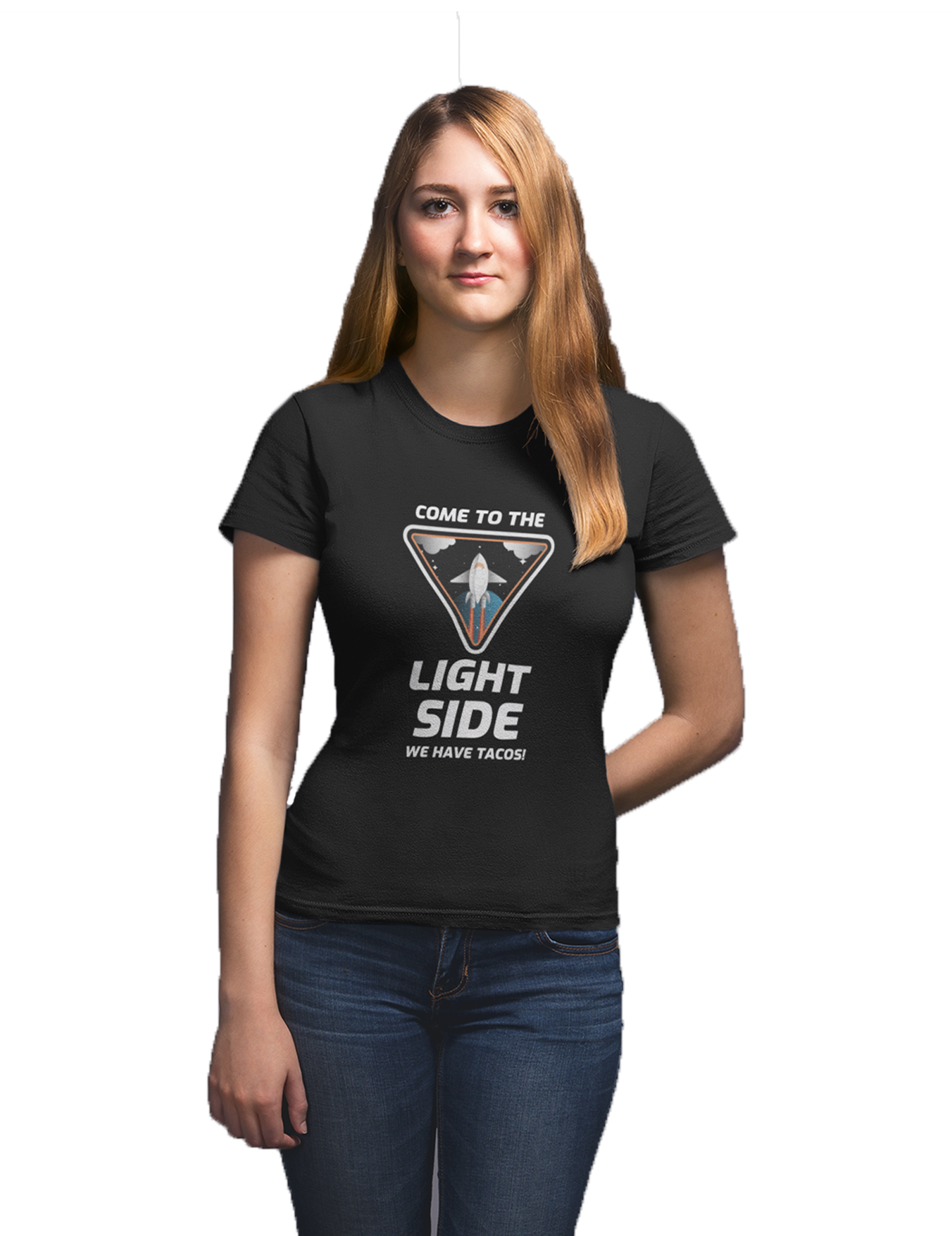 Light Side Taco Unisex Jersey Short Sleeve Tee