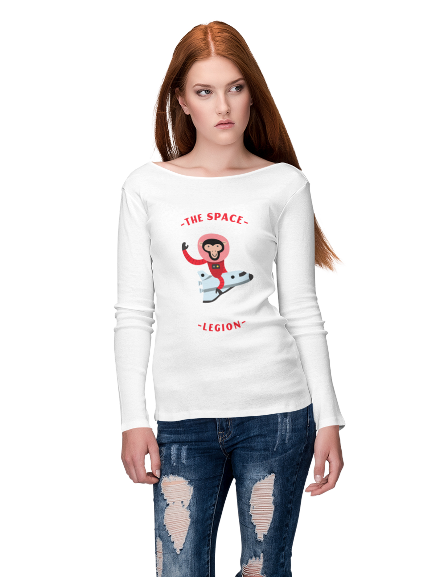 Funny Space Legion Unisex Jersey Long Sleeve Tee