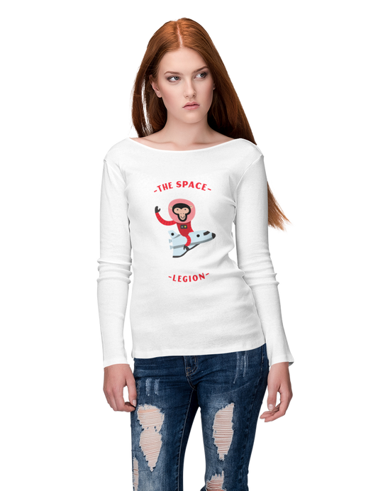 Funny Space Legion Unisex Jersey Long Sleeve Tee