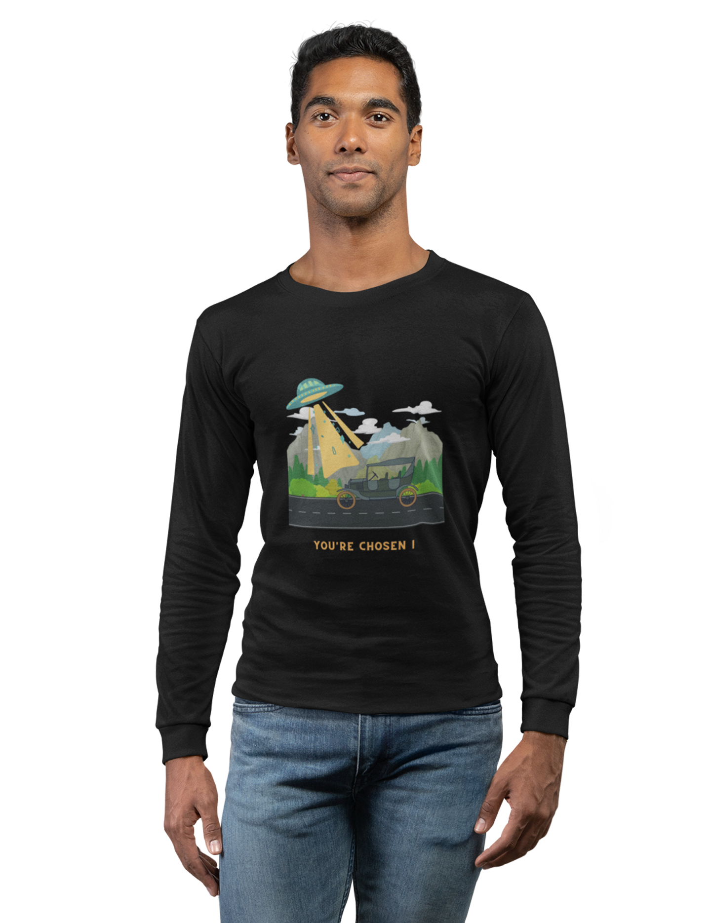 You are chosen Unisex Jersey Long Sleeve Tee
