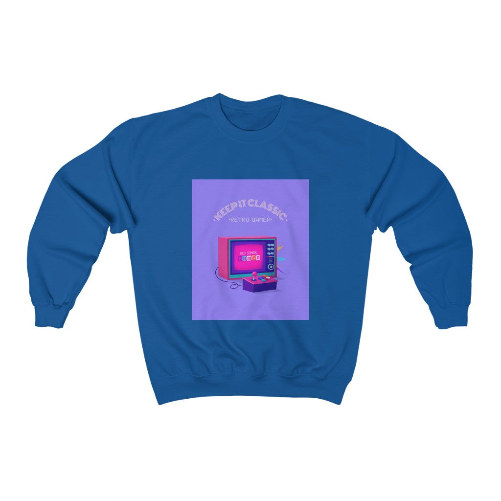 Retro Gamer Unisex Heavy Blend™ Crewneck Sweatshirt