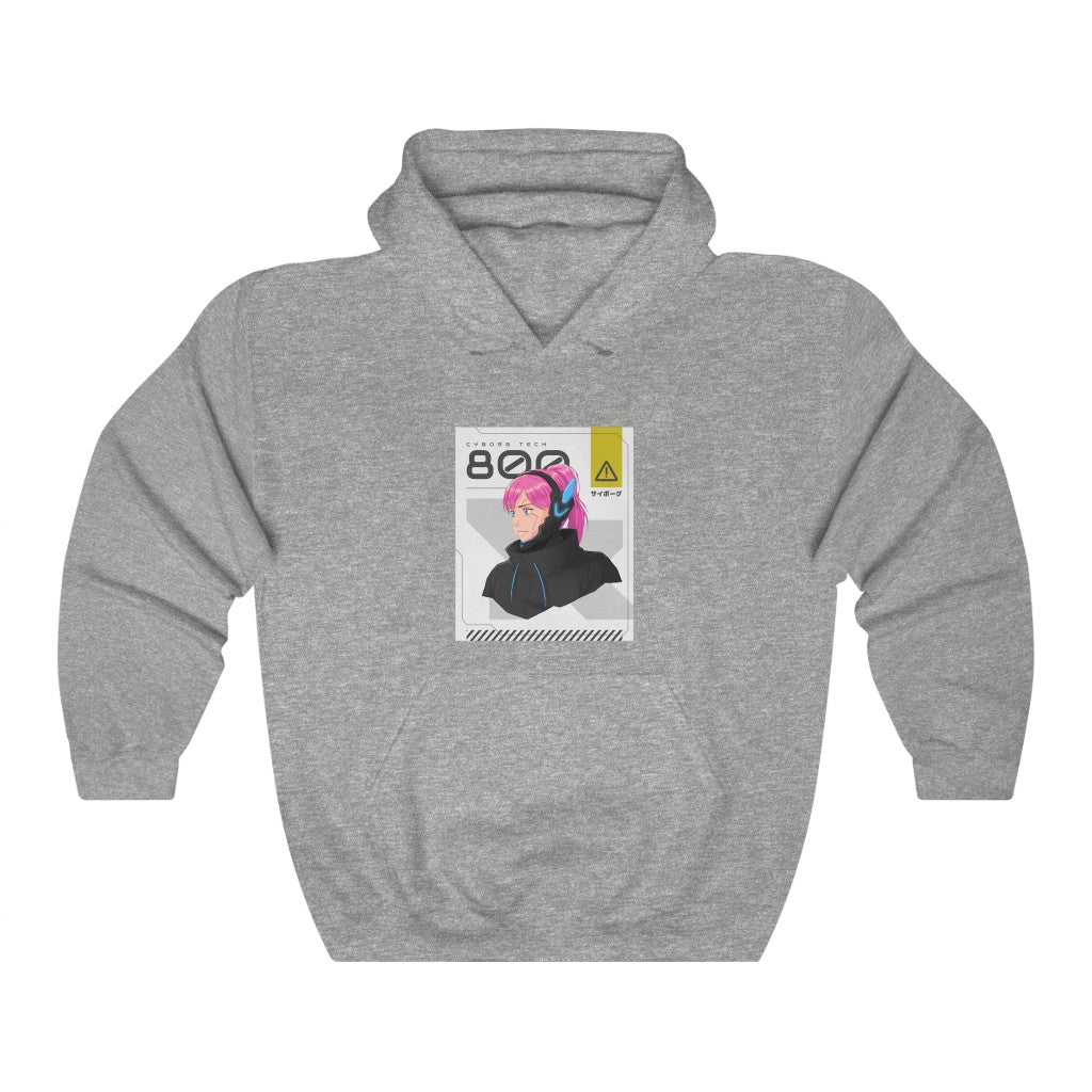 Cyborg Tech Anime Unisex Heavy Blend™ Hooded Sweatshirt