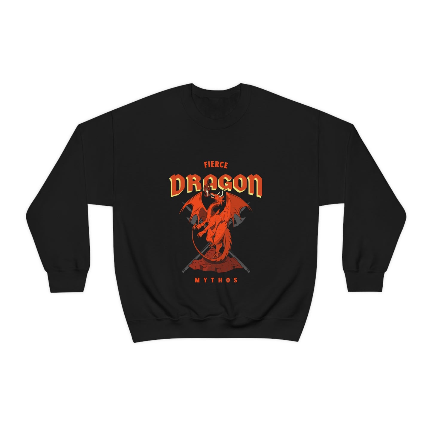 Fierce Dragon Unisex Heavy Blend™ Crewneck Sweatshirt