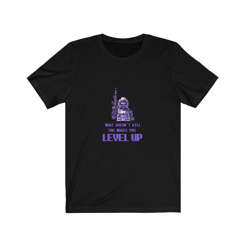 Level Up Gaming Unisex Jersey Short Sleeve T-Shirt