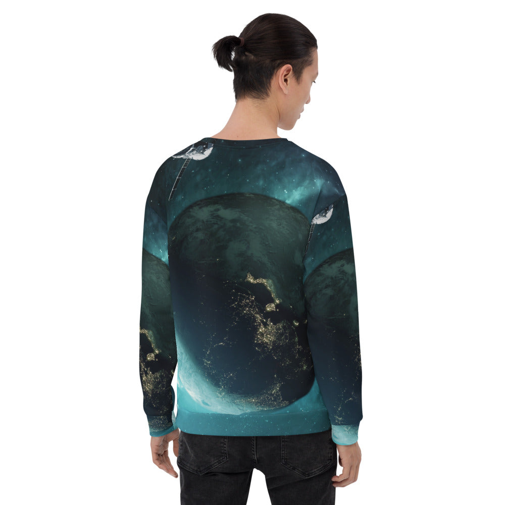 Unknown Planet All Over Print Unisex Sweatshirt
