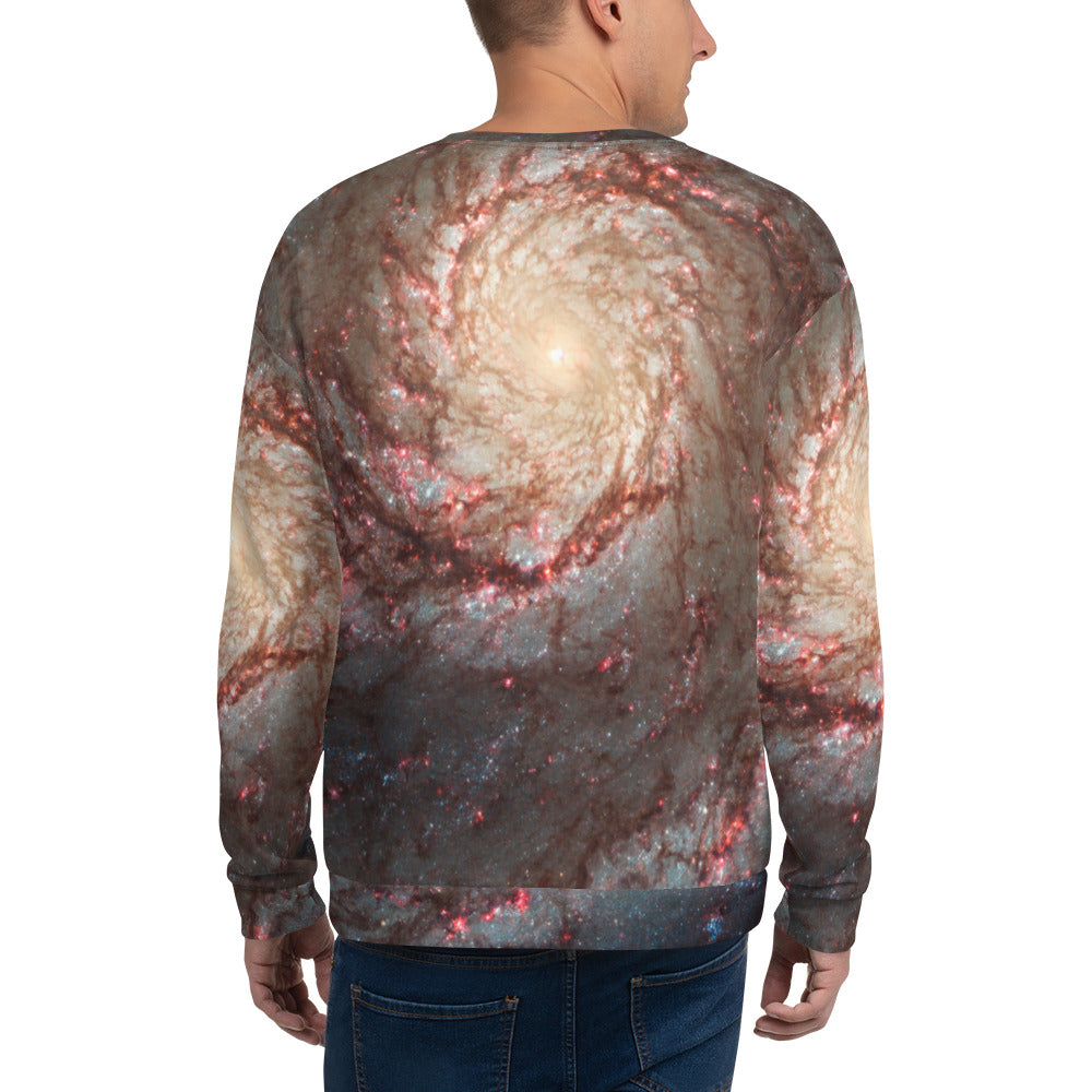 Whirlpool Galaxy Unisex Sweatshirt