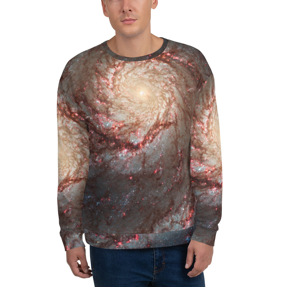 Whirlpool Galaxy Unisex Sweatshirt