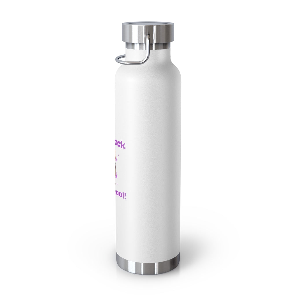 Let's Rock this School Kids 22oz Vacuum Insulated Bottle