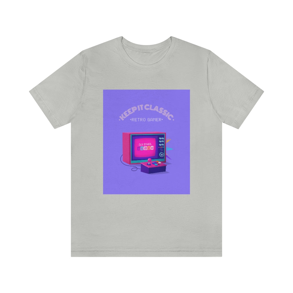 Retro Gamer Unisex Jersey Short Sleeve Tee