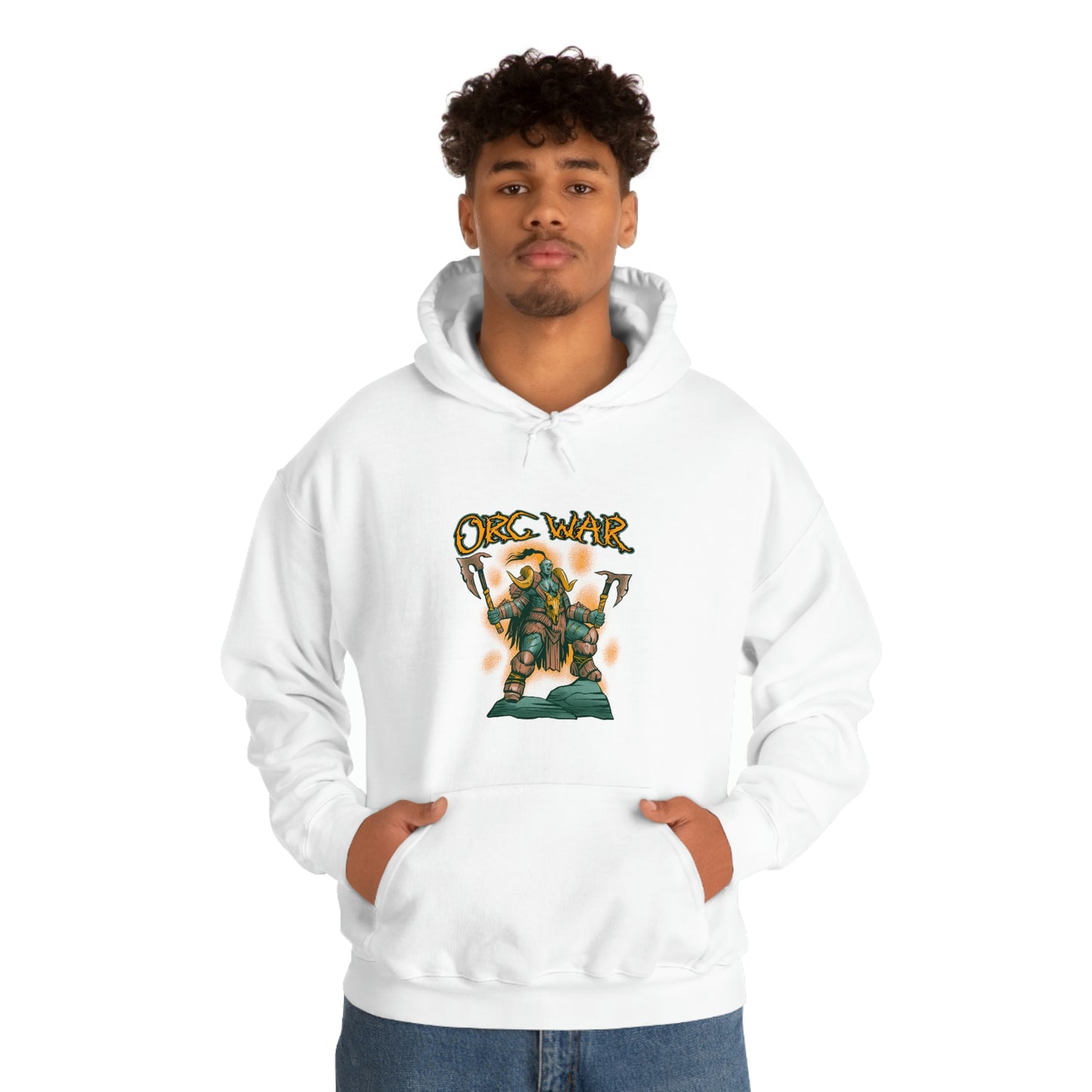 Orc War Unisex Heavy Blend™ Hoodie