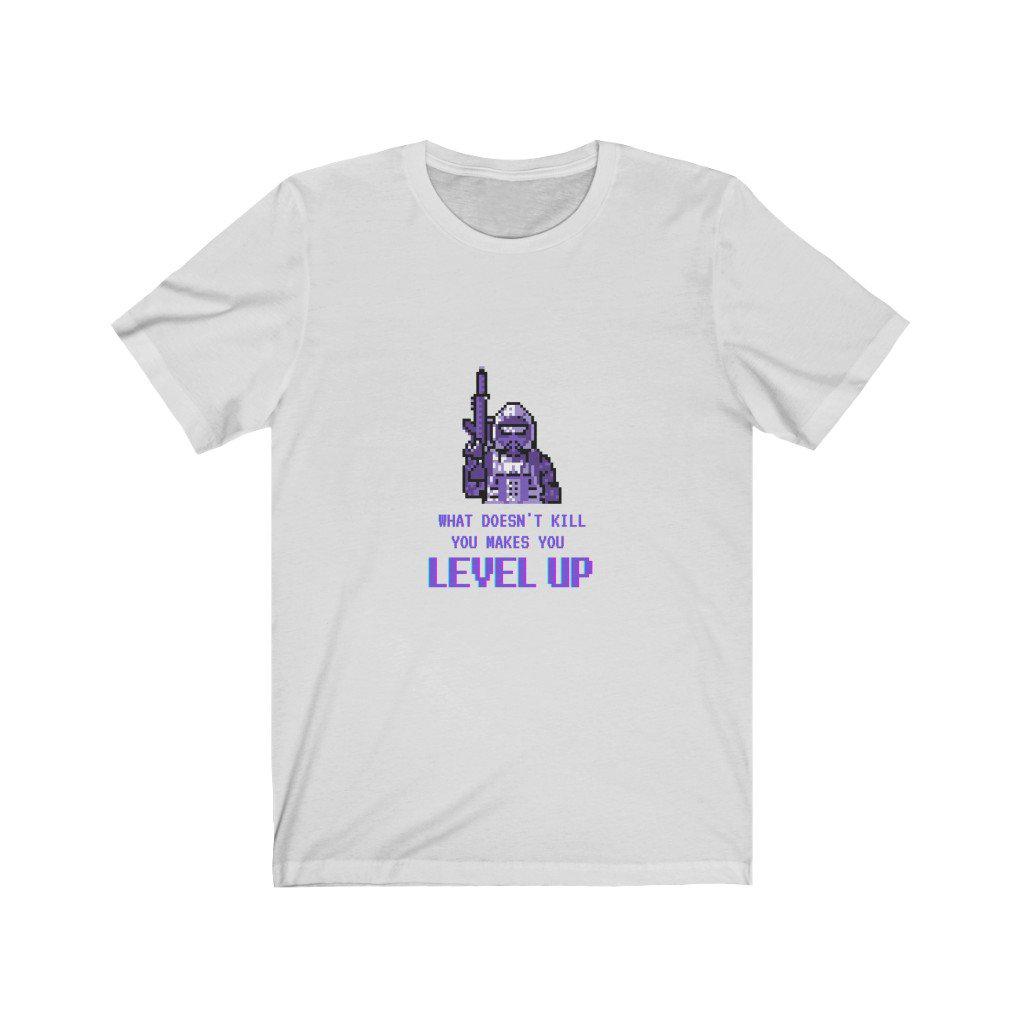 Level Up Gaming Unisex Jersey Short Sleeve T-Shirt