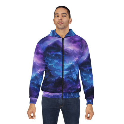 Cosmic Mountain Unisex Zip Hoodie