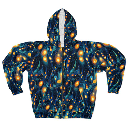 Alien Biome Unisex Zip Hoodie