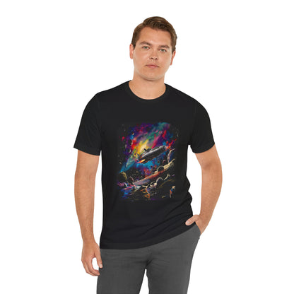 Interstellar Voyager Explore the Cosmic Frontier T-shirt