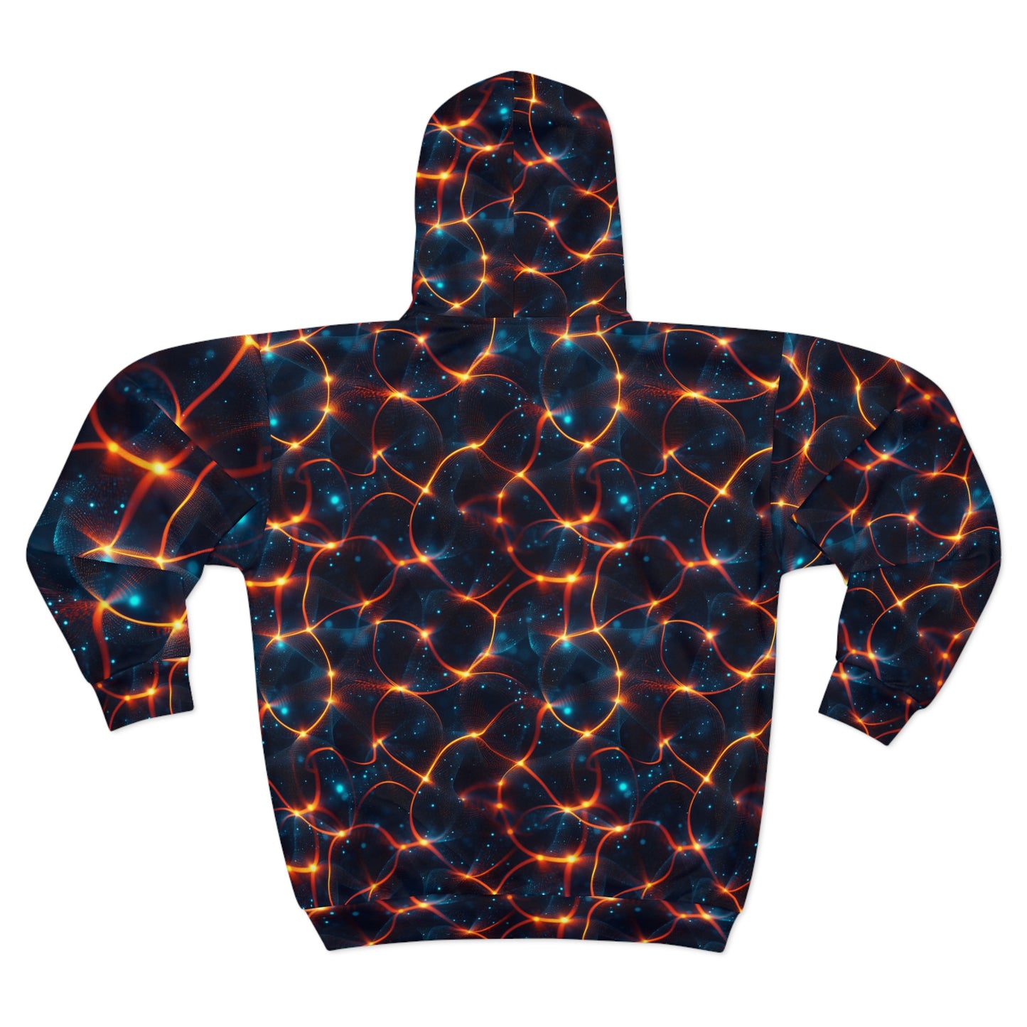 Quantum Particles Unisex Zip Hoodie